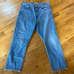 Levis quality  womens 31 wedge straight leg jean